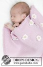 46-1 Little Daisy Blanket by DROPS Design thumbnail