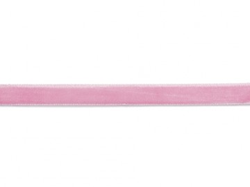 Gütermann fløyelsbånd 9 mm - lys rosa