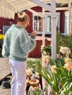 IR 02-42C - Hanami jakke - jadegrønn - Soft - strikkepakke thumbnail