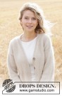 Gentle Wind Cardigan by DROPS Design thumbnail