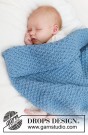 46-8 - Blue Pearl Blanket - strikkepakke thumbnail