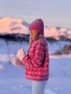 IR 05-04 - Frost lue - Påfugl - strikkepakke thumbnail