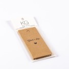 Merkelapper i papp - natur - Glad i deg thumbnail