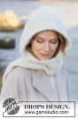 253-60 - Snowflake Hood - strikkepakke thumbnail