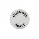 Knapp - Mormors skatt - grå - 15 mm thumbnail