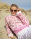 DSA 125-20 - Carly Genser - Pink Splash - strikkepakke thumbnail
