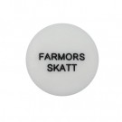 Knapp - Farmors skatt - grå - 18 mm thumbnail