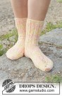 253-42 - Spring Sole Socks - strikkepakke thumbnail
