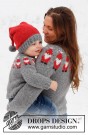 41-1 - Genser med julenisser - barn - strikkepakke thumbnail