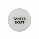 Knapp - Tantes skatt - grå - 18 mm thumbnail