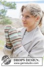 253-38 - Winter Zebra Mittens - strikkepakke thumbnail