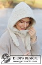 253-60 - Snowflake Hood - strikkepakke thumbnail