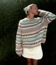 IR 02-08D - Hanami genser raglan - sand - Fnugg - strikkepakke thumbnail