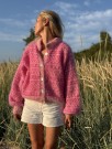 IR 02-42H - Hanami jakke - fuksia - Soft - strikkepakke thumbnail