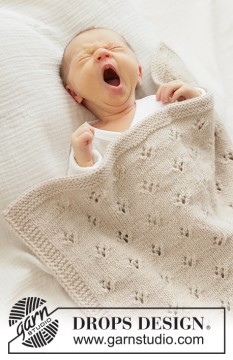 51-3 - Honey Haze Blanket - strikkepakke