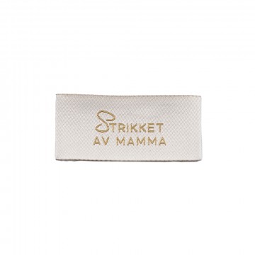 Symerke - Strikket av mamma
