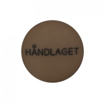 Knapp - Håndlaget - brun - 18 mm