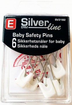 Sikkerhetsnåler for baby