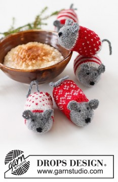 0-1548 Christmas Mice by DROPS Design