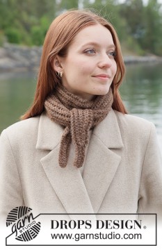 234-54 - Walnut Whirl Shawl - strikkepakke