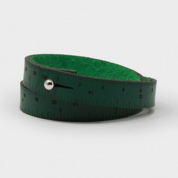 Wrist Ruler armbånd - grønn