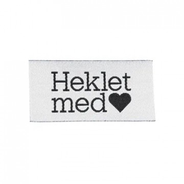 Symerke - Heklet med hjertet