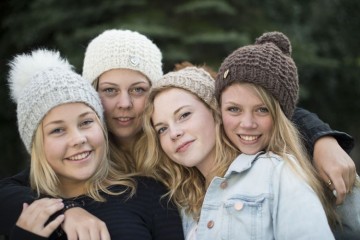 3-timers-lua - pakke med garn og oppskrift