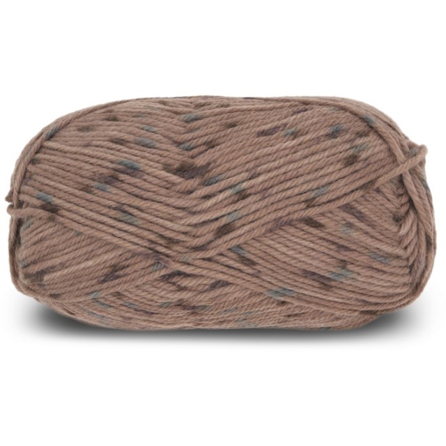 7606 Blå/brun dott