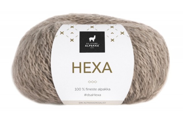 skjold konsensus Permanent Hexa fra Du Store Alpakka | Strikkenett.no - din garnbutikk på nett